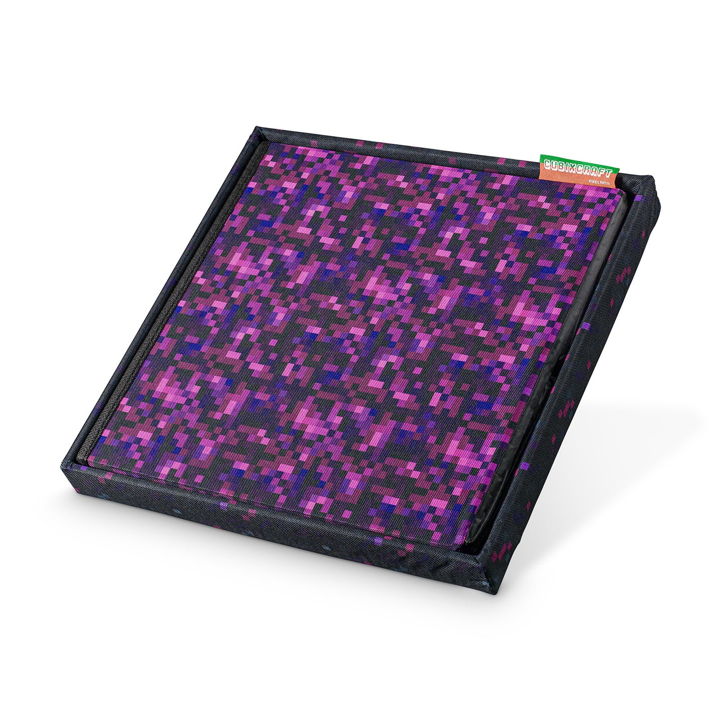 Sitzwürfel-Box im Pixel-Design "Mystischer Nebel"